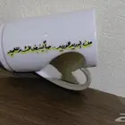 كاسة فخامة على شكل قلب مكتوب على عبارة عن نادي الاتحاد