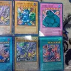 37 بطاقة يوغي يو 6 كروت منهم نادرين وقابل لسوم وتخفيض