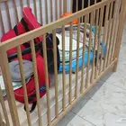 سرير رضيع بالمرتبه وكرسي سيارة وعجله شقه فرن لم يستخدم سفره