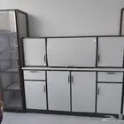 دولاب مطبخ مجدد مستعمل نظيف للبيع