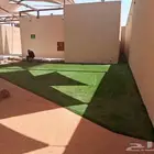 عشب صناعي وزراعي وحدائق