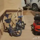 اسكوتر سيارة لعبه و سيكل