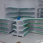 رفوف وخانات تخزين