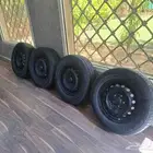 كفارات مع جنوط هايلوكس الجنوط مع غطيان مع بلف حساسات وكالة