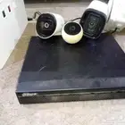 جهاز تسجيل  3 كاميرات مراقبة