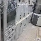 مطابخ جديده جاهزة مع التركيب والتوصيل بسعر مناسب للتواصل وال