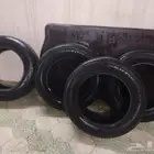 للبيع كفرات كونتنتال مقاس 275 60 20 مستعمل نظيف