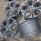 طقم جنوط فورد تورس مقاس 18 اصليه وكاله