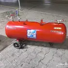 خزان سابان 200 لتر احمر ايطالي غير جديد مستمال