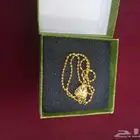 عدد 2 سلاسل مذهبه سعر الاثنين 300 والبيع ب150