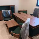 طقم مكتب فخم مدير كراسي كنب ورك ستيشن