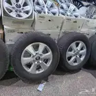 جنوط جيب وكاله مع كفرات برجستوز شبه جديد 24 نهايته