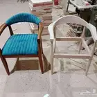 كراسي مصنوعه من خشب الزان الطبيعي