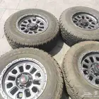 جنوط لينزو 6مسمار اصلي معا كفرات حجريه بترول افجي سييرا جمس