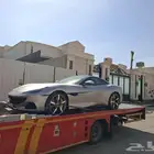 سطحه هيدروليك نقل سيارات