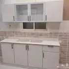 دولاب مطبخ جديد جاهز للبيع