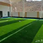 معلم نجيلا صناعي ملاغب كوره تركيب صيانه خدايق تركيب خشب صناع
