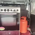 فرن مع دبه غاز للبيع