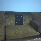 مجلس صالون بحالة جيدة مع الستارة