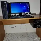 كمبيوتر مكتبي hpوشاشة لينوفو هارديسك 500GB RAM4 بيع 500ريال