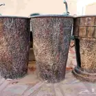مغسله مستعمله عدد 3 مع مريتها