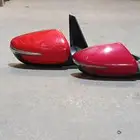 2 مرايا كيا سيراتو وسبورتاج لون احمر وكاله اصلي بدون زجاج