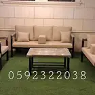 جلسه خارجيه حديد مربع 5في5