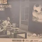 شاشه 55بوصه جيباس فور كي جديده من الكرتون ماتم فتحها
