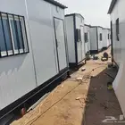 كرفانت ومكاتب وبركسات ورشة امواج الخليج لتصنيع البيوت الجاه