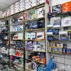 satellite dish receiver and camera installation