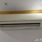 مكيف 2 طن مستعمل نظيف