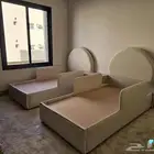 سرير نفر واحد اطفال في كل مقاس موجود في ستائر رول في تفصيل