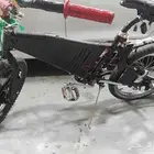 سيكل كوبرا مقاس 20الون اسود جنط نجمه جديد والي ورا جديد كل