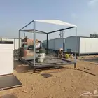 بركسات مكاتب كرفانات ورشة امواج الخليج لتصنيع البيوت الجاهزه