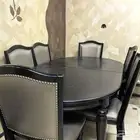 طاولة طعام مع 7 كراسي