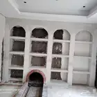 مشبات ديكورات دولاب جبس دولاب جذ دولاب رخام جبسم بورد