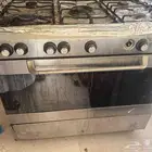 فرن غاز مقاس 90x60 شغال بحاله جيده يحتاج الى تنظيف وصيانه