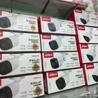 satellite dish receiver and camera installation