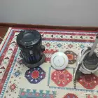 مكنسه  كوايه   مروحه جديدة لم تستخدم مع الريش حقته