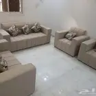 طقم كنب عصري مصنوع من قماش فاخر مخصص للمنزل