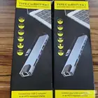 type-c الى عدة مداخل 8 في 1