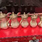 للبيع طقم دلال حب الرمان عددها 5 دلال متسلسلة