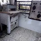 دولاب خشب مصري مع بوتوغاز سطحي