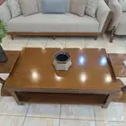 طقم طاولة قهوة مكون من 3 قطع طلاء وخشب أصليين ضمان لمدة عا