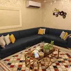 زاوية كنب تفصيل تركي 6 متر مع 6 مخدات