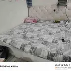 سرير كبير 2 متر و دولاب و تسريحة و مرتبة صناعة وطنية