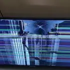 1 led has screen line. 1 smart tv screen broken
