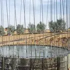 غمل الخزان  دائري  طويل مزراع الخزان ارض استراخات مسبخ