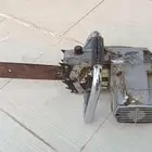 منشار حطب كهربائي نظيف