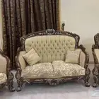 كنب جديد مع الستارة و اللوحة والسجادة ب800